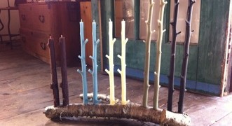 Finished Stick Candles