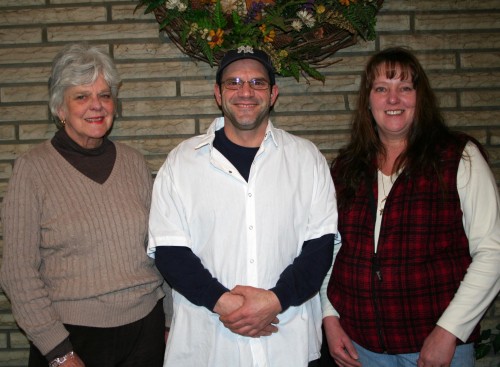 2012's Sweetheart judges Beverly Burnap, Dave Aliasso, and Lesa Parent, from left.
