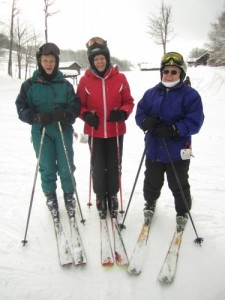 Janet Parent, right, of Old Forge with her sisters Sue Savard and Mary Savard