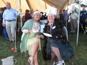 Gail Buchanan and Terry Olsen dress for the occasion at the Thursday's Strand Gala in Old Forge