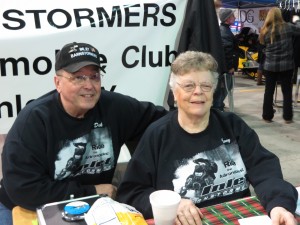 Dick & Ginny Rosteck representing the Inlet Barnstormers Snowmoible Club