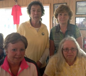 Women’s Low Net Winners: Sheila White, Nancy Venetz, Paula Peck and Linda Folsom.