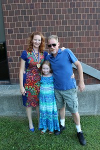 Kate and Kurt Klaiber with daughter Maureen