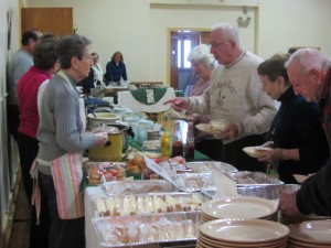 Niccolls Memorial Presbyterian Church hosted the previous Loaves & Fishes Luncheon on January 22. Photo by Gina Greco