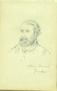 Sketch (1871)  by Rev. Frederick B. Allen.  Image courtesy  of the Adirondack Museum. 