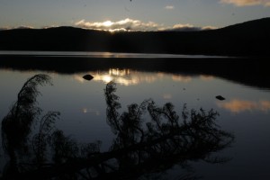 Nice sunrise at Seventh Lake