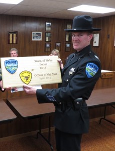 Kevin Birtle, Webb Officer of the Year 